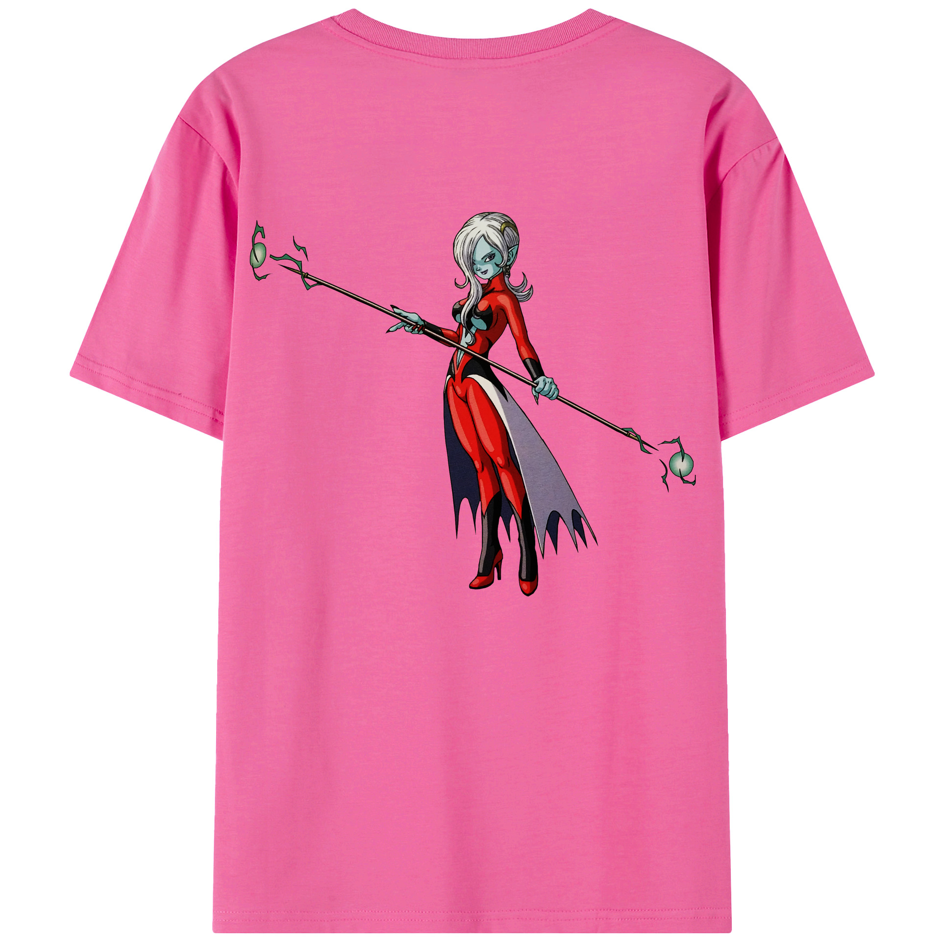 （画像用） ドラゴンボール DRAGON BALL レディース半袖Tシャツ(バックプリント)